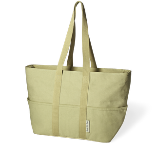 Large Insulated Beach Bag - Sage