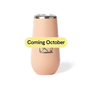 Sparkling Flute Tumbler - Peach