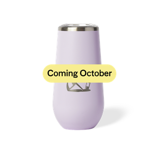 Sparkling Flute Tumbler - Purple