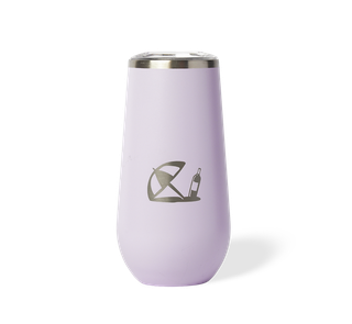Sparkling Flute Tumbler - Purple