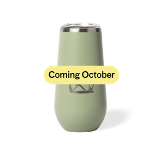 Sparkling Flute Tumbler - Sage
